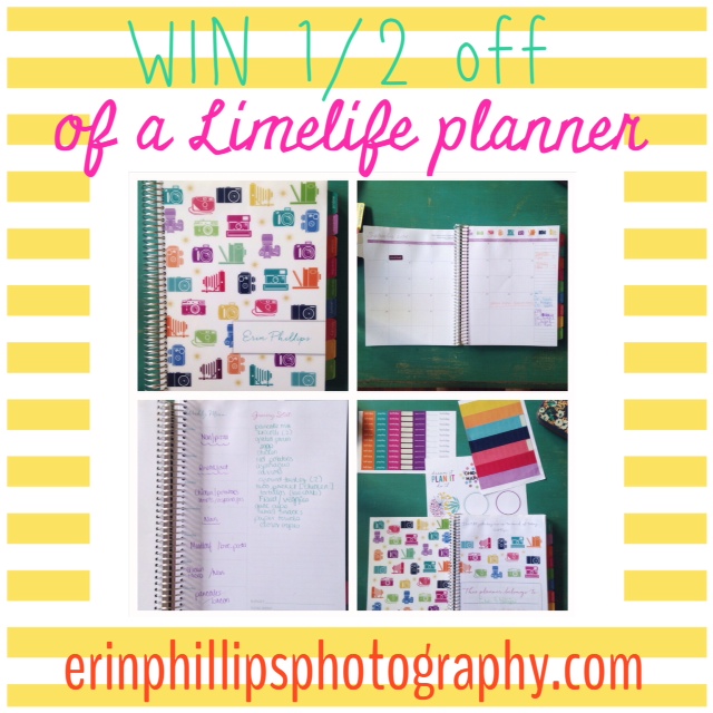 Limelife planner giveaway {Erin Phillips Photography slidell la newborn photographer}